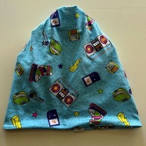 Bumblito 90’s Print Beanie - Size: Adult XL (fits ages 10+ to adult)